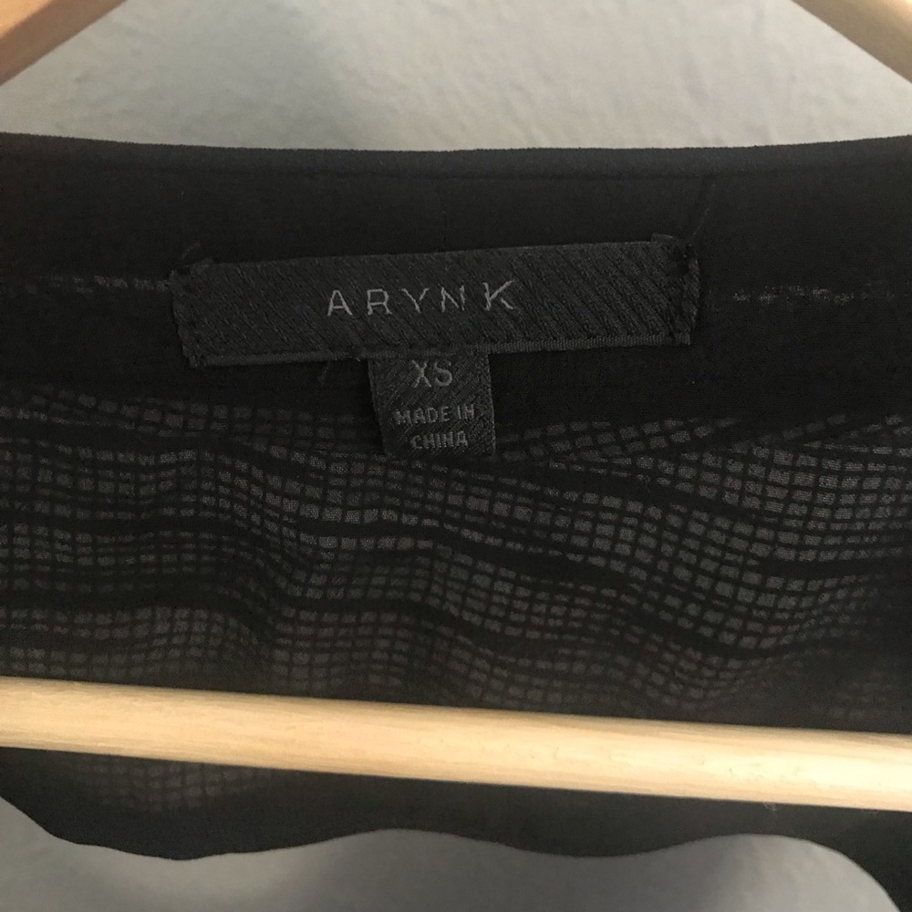Aryn K black and white dress size xsmall - Picture 4 of 8